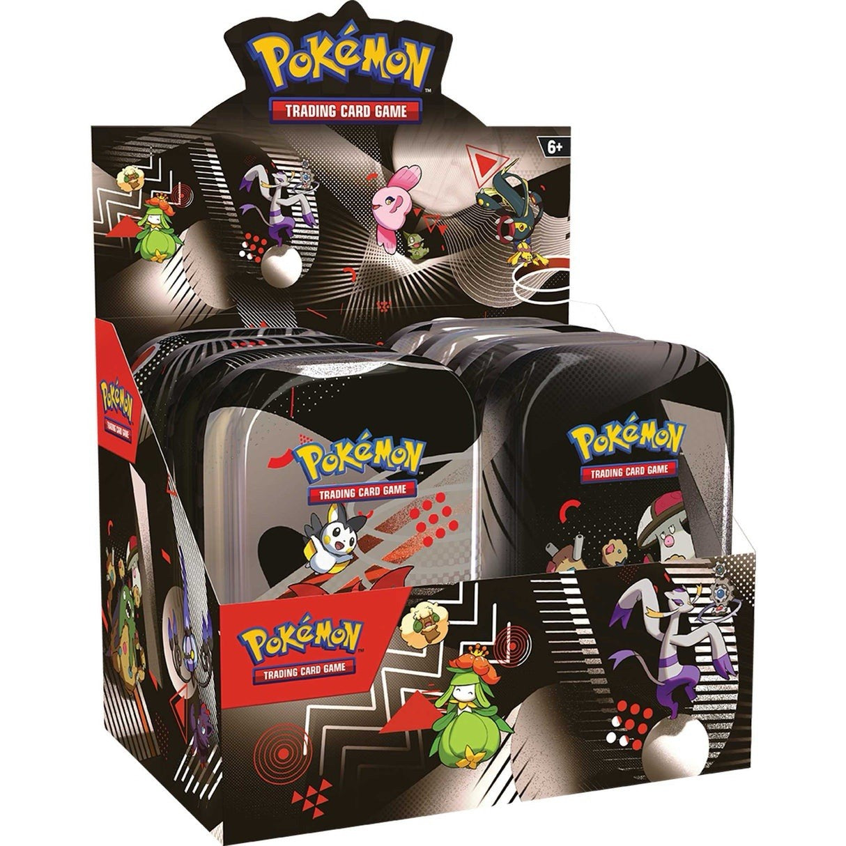 Pokemon TCG White Flare & Black Bolt Mini Tin Display (DE)